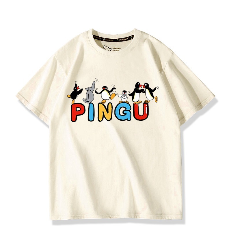 Pingu企鵝家族周邊 印花短袖T恤