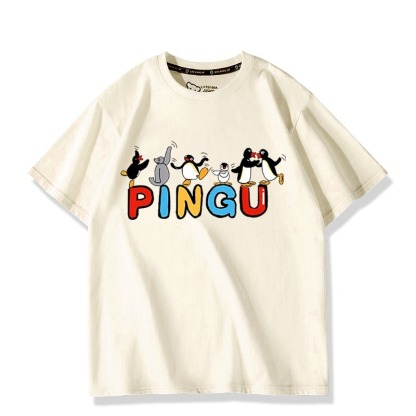 Pingu企鵝家族周邊 印花短袖T恤