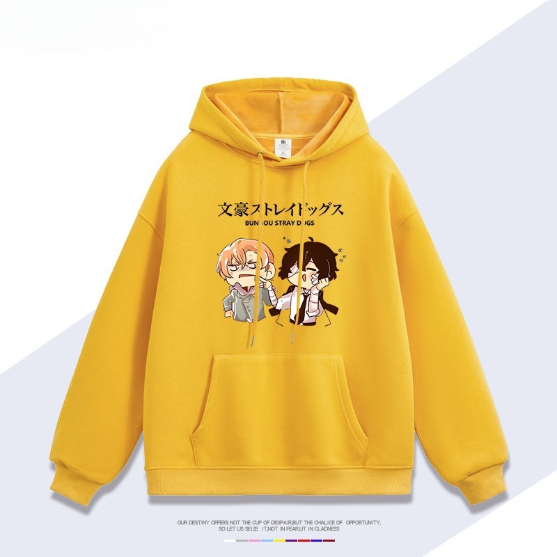 文豪野犬新款 親子情侶男女連帽衛衣