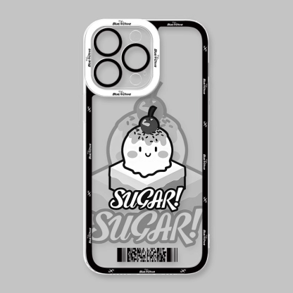 蘋果 系列蔚藍檔案天使眼透明防摔軟殼