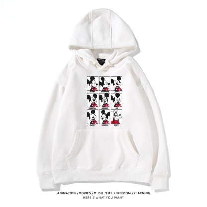 米老鼠米奇米妮 聯名衛衣2025秋冬新款親子情侶裝連帽衛衣