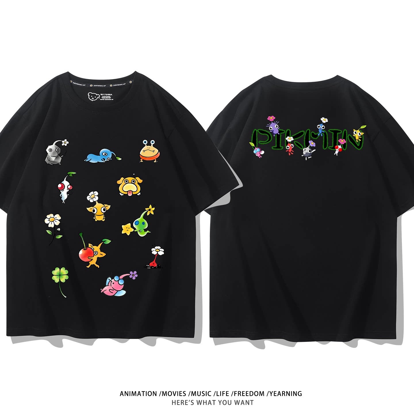 皮克敏PIKMIN4 印花短袖T恤