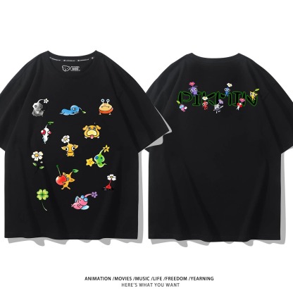 皮克敏PIKMIN4 印花短袖T恤