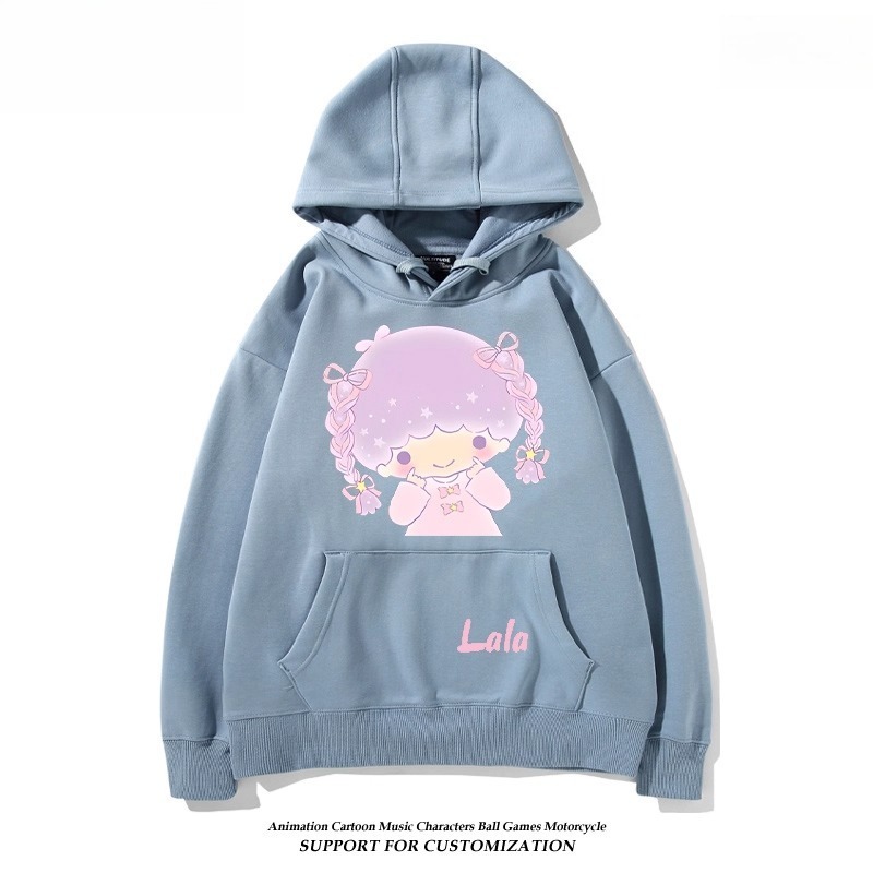 雙子星little twinstars新款 親子情侶男女連帽衛衣