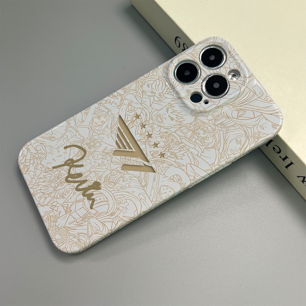 T1戰隊高清彩繪全包防摔菲林殼