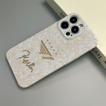 T1戰隊高清彩繪全包防摔菲林殼