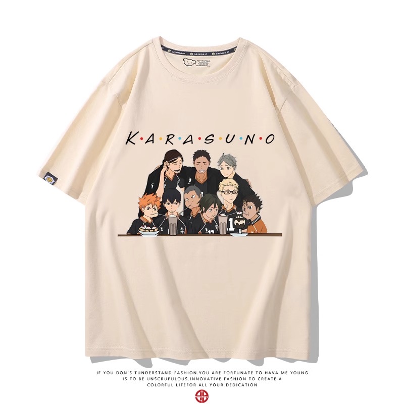 排球少年 2024親子情侶男女同款 純棉T恤