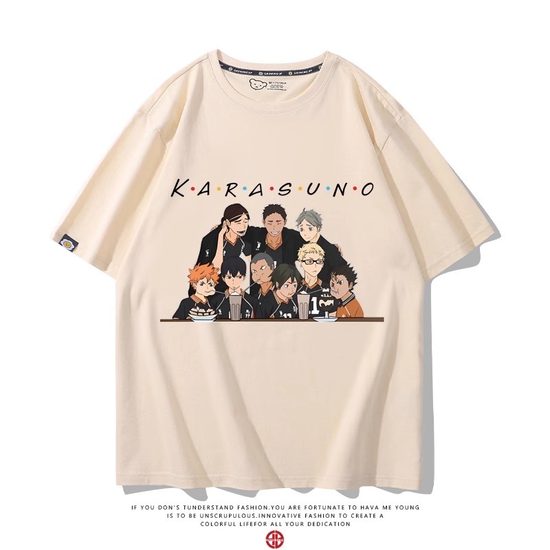 排球少年 2024親子情侶男女同款 純棉T恤