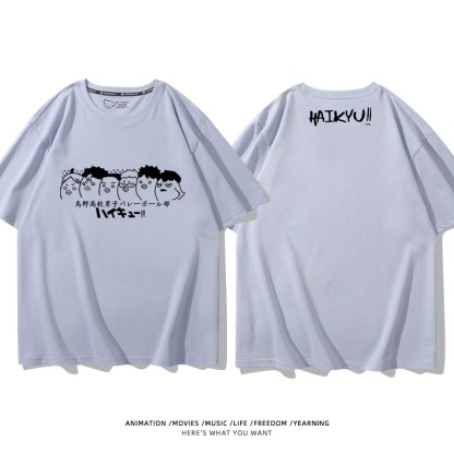 排球少年 2024親子情侶男女同款 純棉T恤