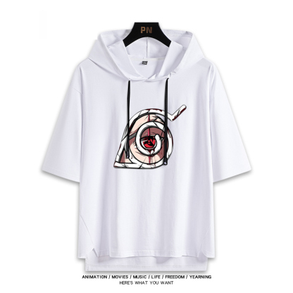 火影忍者 連帽短袖T恤