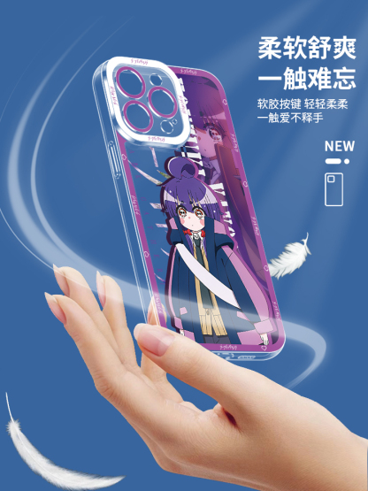 蘋果 系列黑暗集會天使眼透明防摔手機殼
