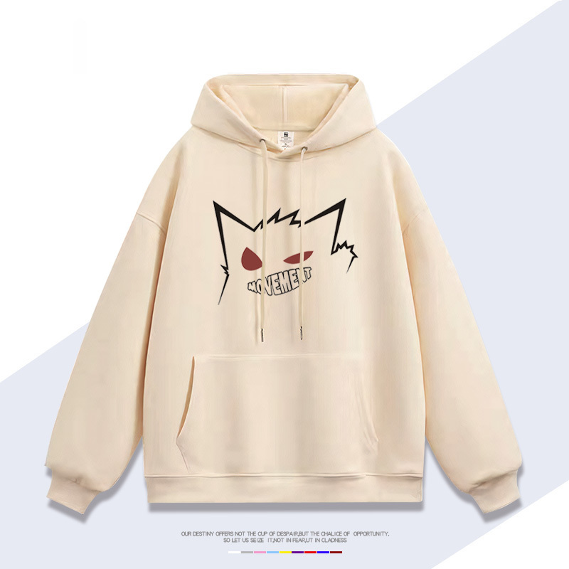 寶可夢 2025秋冬新款親子情侶裝連帽衛衣