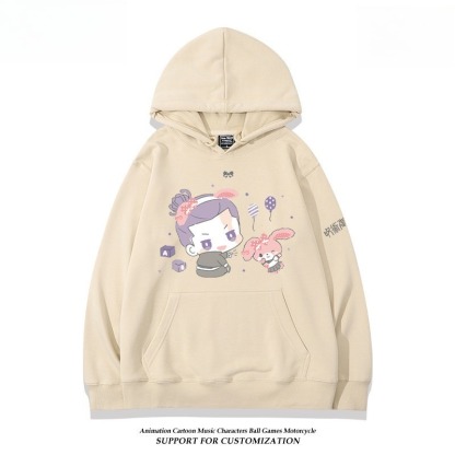 咒術迴戰 聯名衛衣2026秋冬新款親子情侶裝連帽衛衣