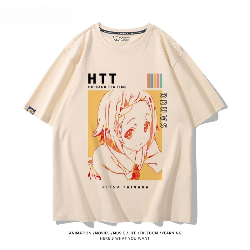 輕音少女 印花短袖T恤