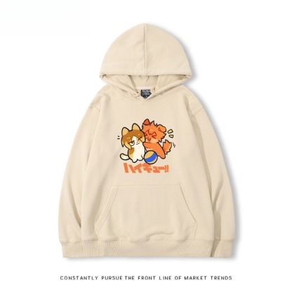 排球少年 聯名衛衣2026秋冬新款 親子情侶連帽衛衣