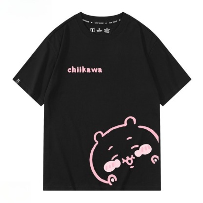 Chiikawa 2026親子情侶男女同款 印花短袖T恤