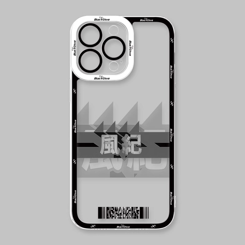 蘋果 系列蔚藍檔案天使眼透明防摔軟殼