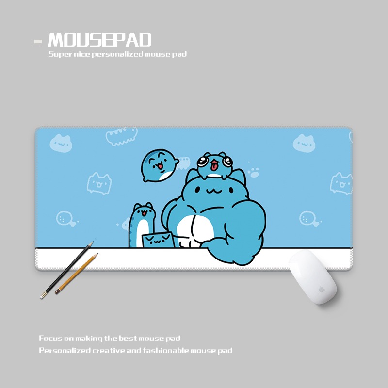 貓貓蟲 主題桌墊 布質滑鼠墊