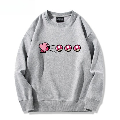 精靈寶可夢星之卡比 聯名親子情侶裝 圓領長袖