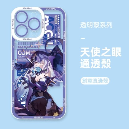 蘋果 系列崩壞星穹鐵道天使眼透明防摔軟殼