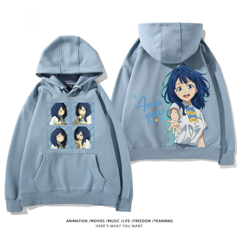 敗犬女主也太多了聯名衛衣2024秋冬新款親子情侶裝薄絨款連帽衛衣