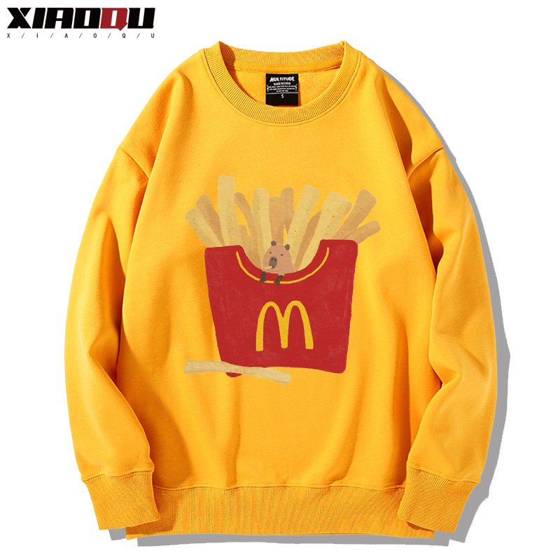 卡皮巴拉 2024親子情侶裝 圓領長袖