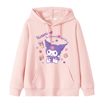 美樂蒂庫洛米 2025秋冬新款 親子情侶男女連帽衛衣