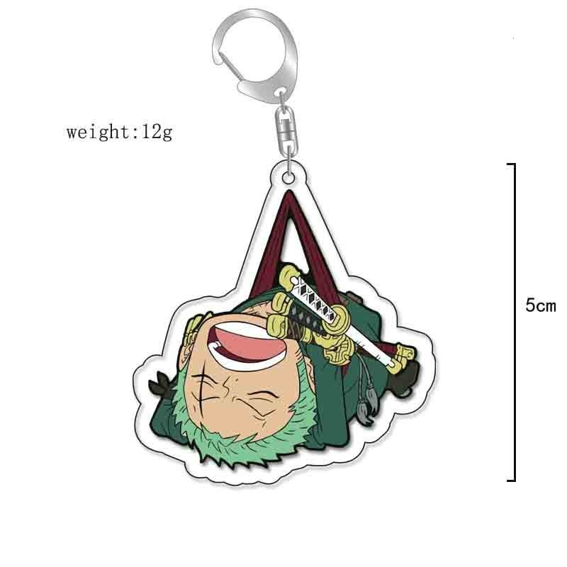 航海王 草帽路飛索隆羅香克斯周邊鑰匙扣 掛飾【單買三件起送】