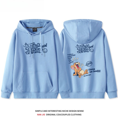 貓和老鼠 聯名衛衣2025秋冬新款 親子情侶裝連帽衛衣