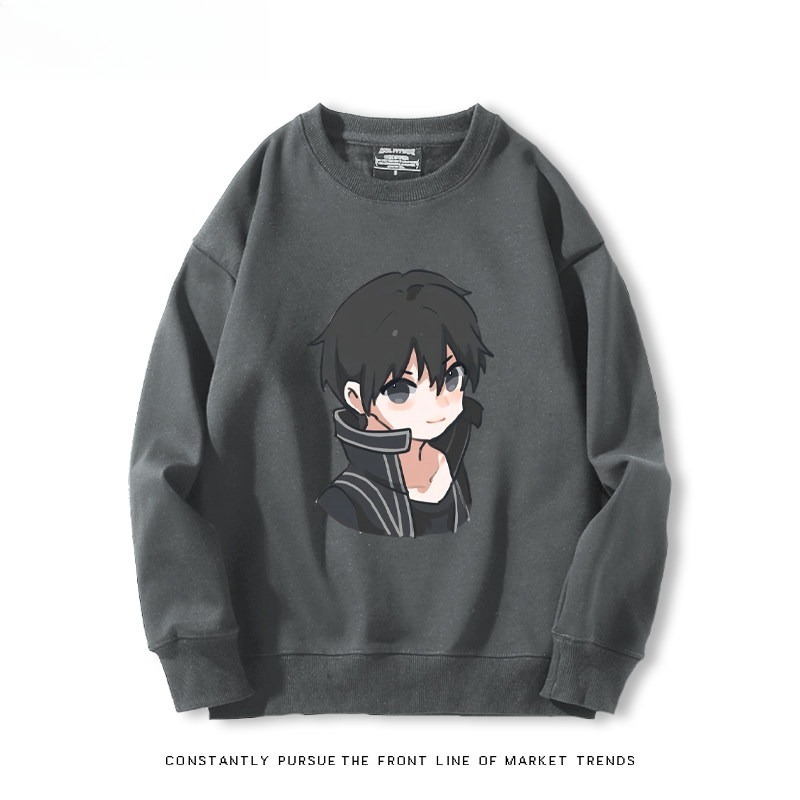 刀劍神域 聯名親子情侶裝 圓領長袖