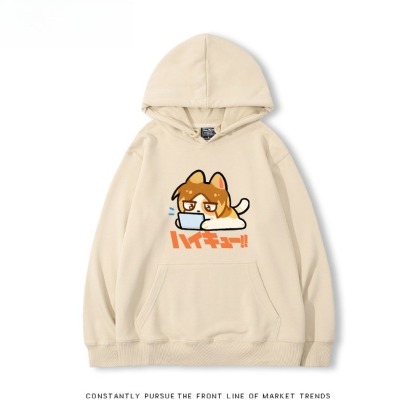 排球少年 聯名衛衣2026秋冬新款 親子情侶連帽衛衣