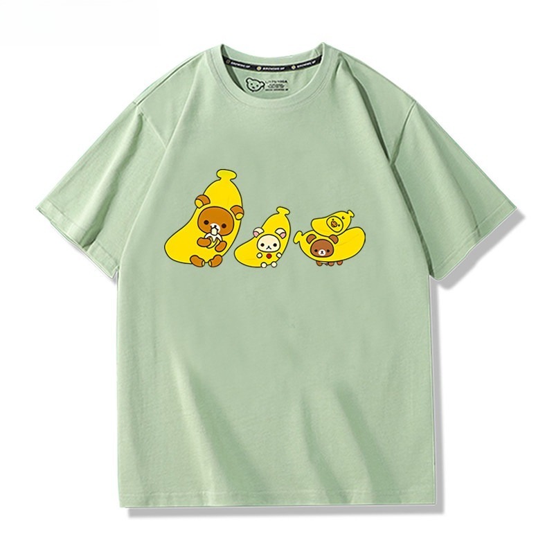拉拉熊小黃鷄 印花短袖T恤