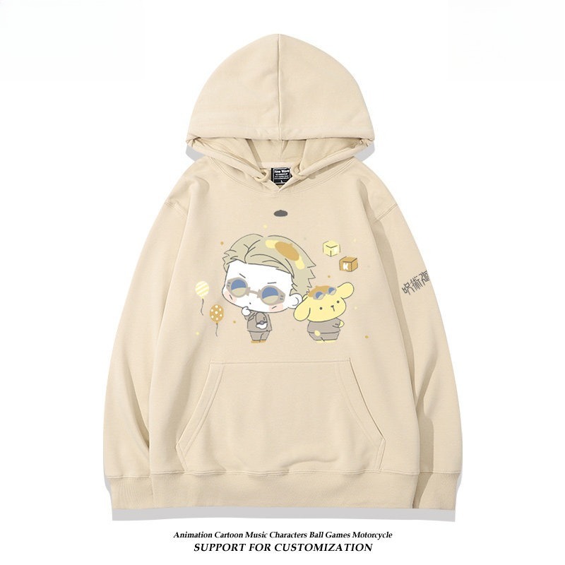 咒術迴戰 聯名衛衣2026秋冬新款親子情侶裝連帽衛衣