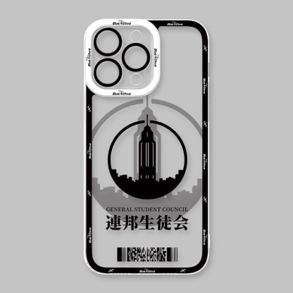 蘋果 系列蔚藍檔案天使眼透明防摔軟殼