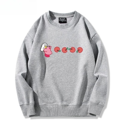 精靈寶可夢星之卡比 聯名親子情侶裝 圓領長袖