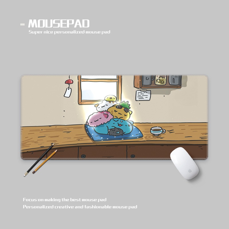 貓貓蟲 主題桌墊 布質滑鼠墊