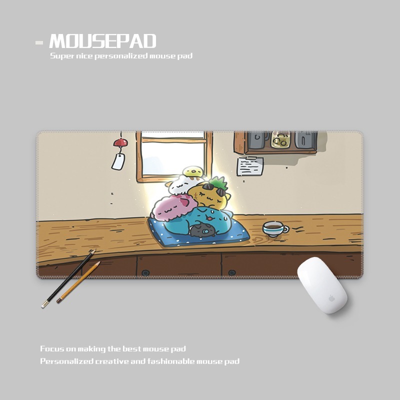 貓貓蟲 主題桌墊 布質滑鼠墊