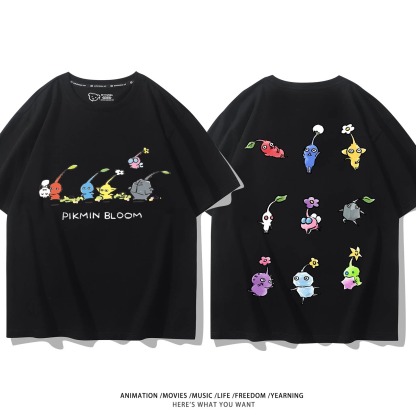 皮克敏PIKMIN4 印花短袖T恤