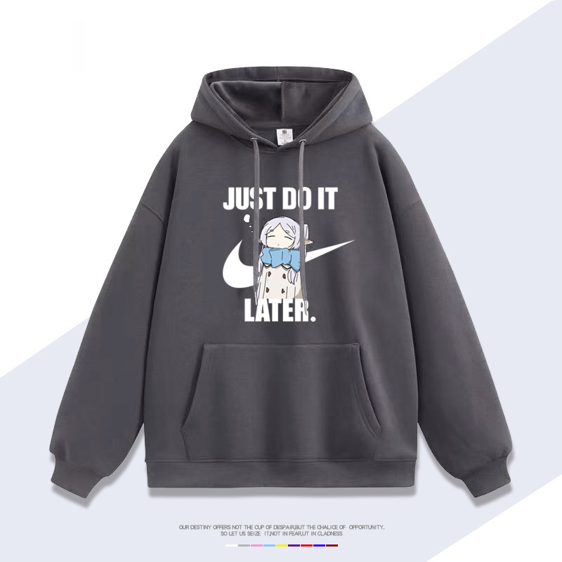 葬送的芙莉蓮 聯名衛衣2024秋冬新款親子情侶裝薄絨款連帽衛衣