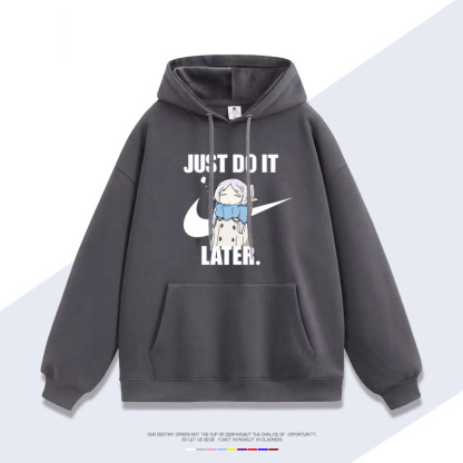 葬送的芙莉蓮 聯名衛衣2024秋冬新款親子情侶裝薄絨款連帽衛衣