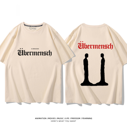 GD權志龍 2025新款親子情侶男女同款 T恤