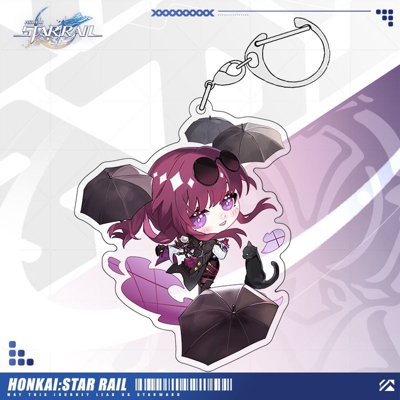 崩壞星穹鐵道愛莉希雅彥卿希露瓦景元白露姬子亞克力鑰匙扣掛飾【單買三件起送】