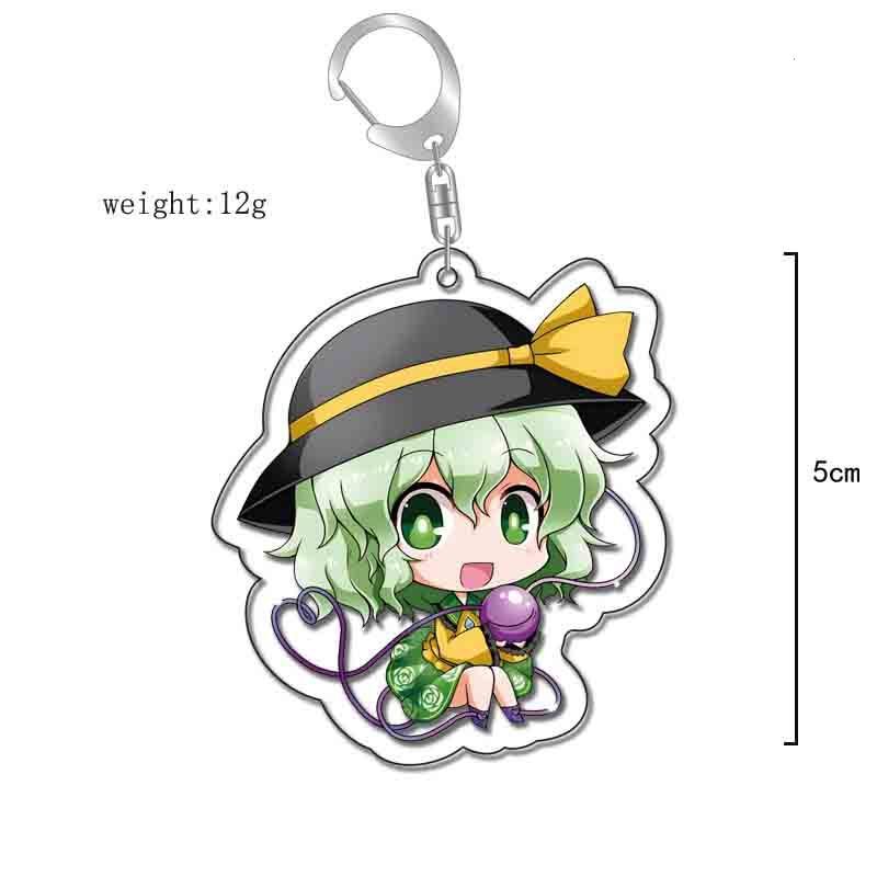 東方Project博麗靈夢神玉霧雨魔理八雲紫沙亞克力鑰匙扣周邊掛飾【單買三件起送】