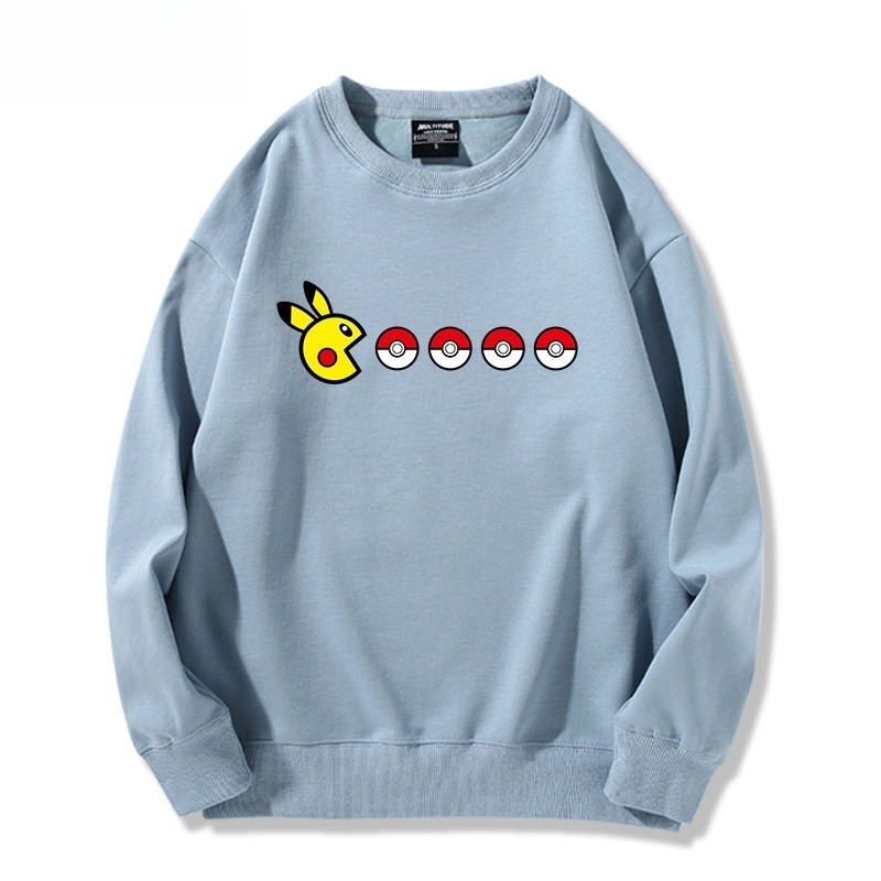 精靈寶可夢星之卡比 聯名親子情侶裝 圓領長袖