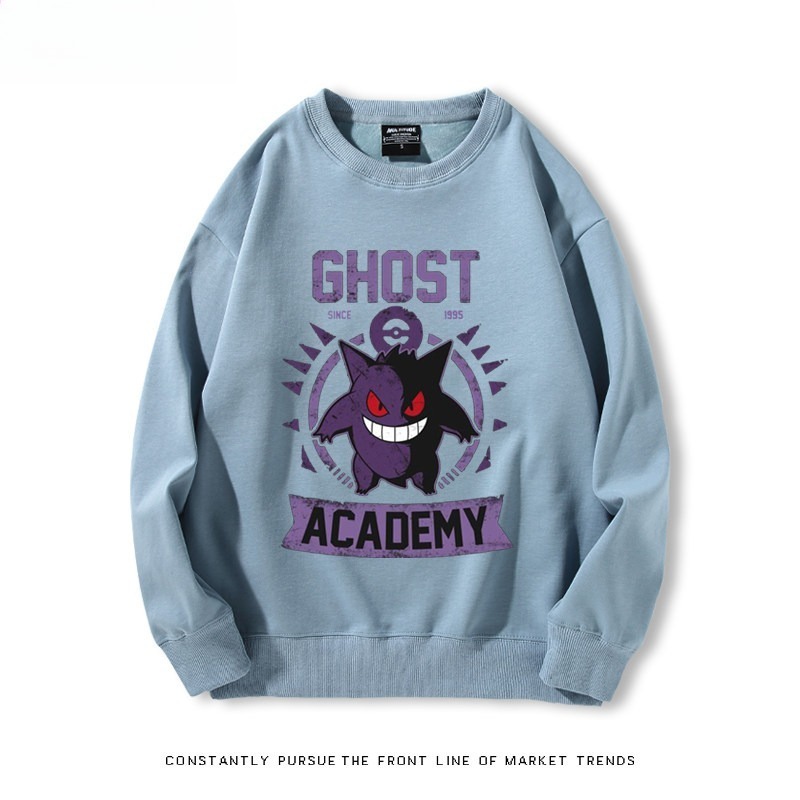 寶可夢耿鬼 聯名親子情侶裝 圓領長袖