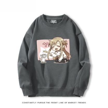 刀劍神域 聯名親子情侶裝 圓領長袖