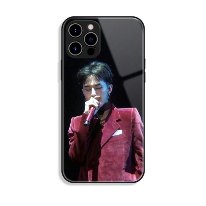 GD權志龍新款高清全包防摔玻璃殼