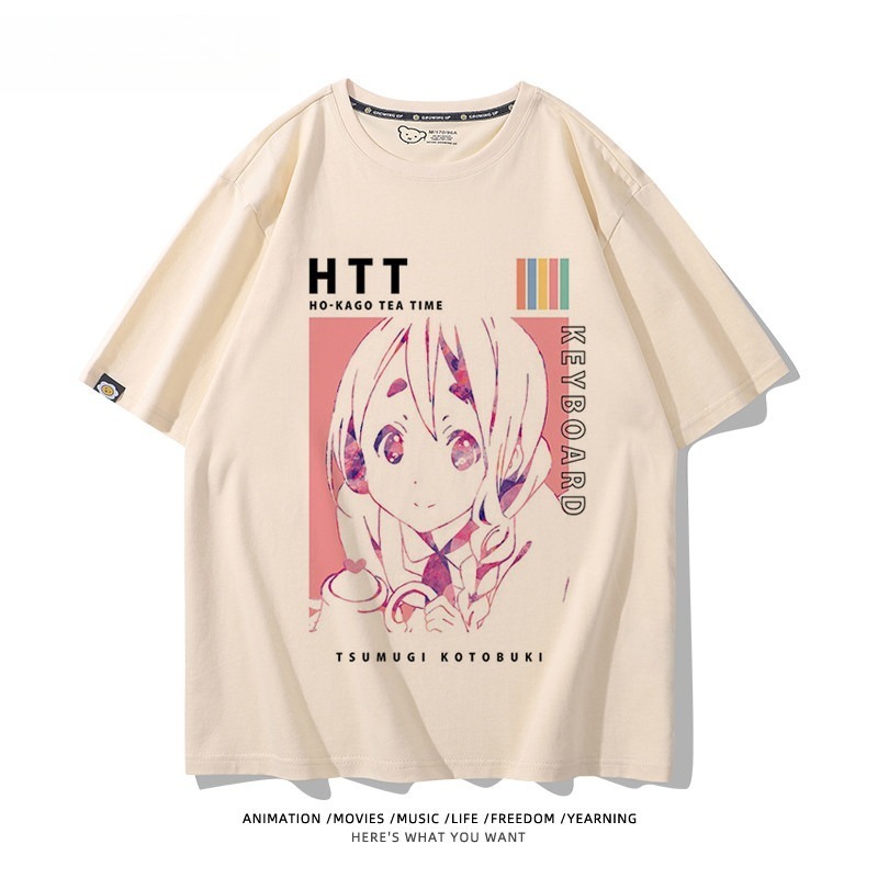 輕音少女 印花短袖T恤