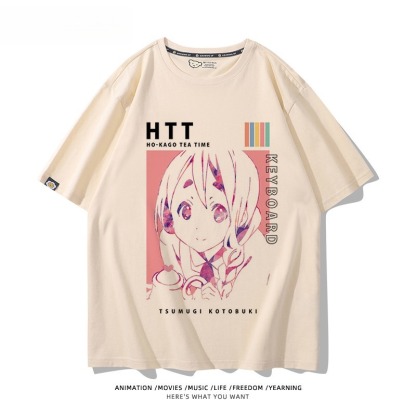 輕音少女 印花短袖T恤