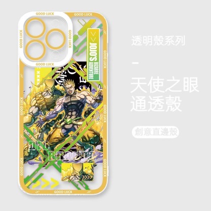 蘋果 系列jojo的奇妙冒險天使眼透明防摔軟殼